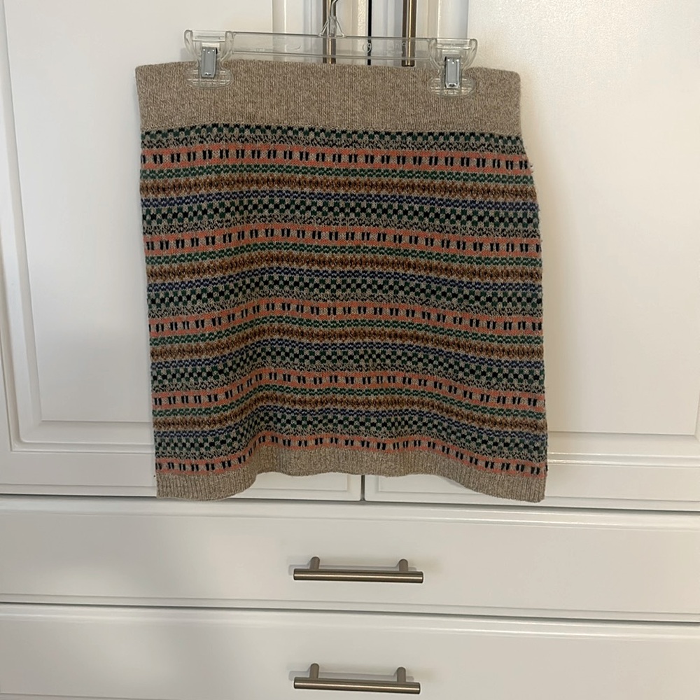 Wallace Madewell sweater skirt XS